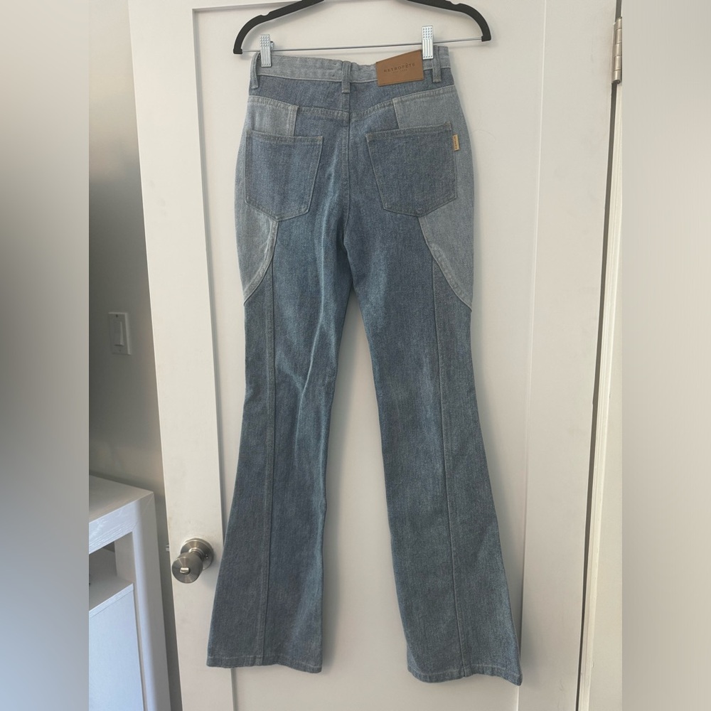 RETROFETE Rafael patchwork bootcut jeans - Picture 7 of 7